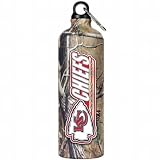 NFL Kansas City Chiefs 32-Ounce Open Field Aluminum Water Bottle