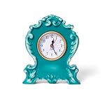 Foreside Boho Clock, Blue Teal