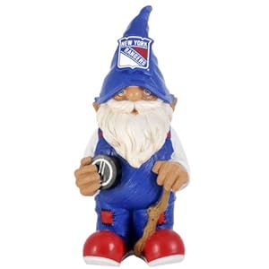 NHL New York Rangers Garden Gnome
