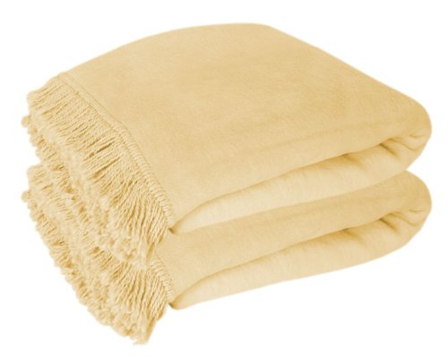 EGERIA Kuscheldecke Egeria Decke 130x180 beige TÜV Schadstoffgeprüft