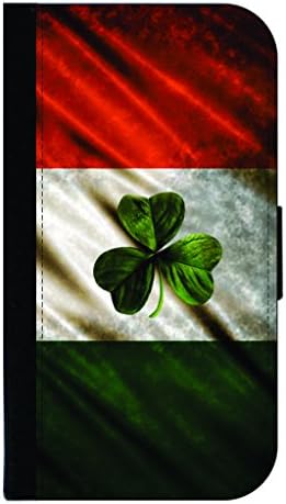 Irish Flag-Ireland-TM Apple iPhone 5, 5s Universal PU Leather and Suede Wallet Style Phone Case Made in the USA