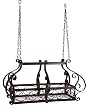 Scrolled Iron Hanging Pot Rack
