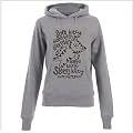 Soft Kitty Warm Kitty Ladies Grey Fitted Hoody