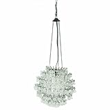 Clear Crystal Look Wild Drop Orb Chandelier