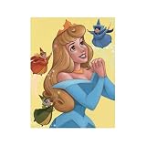 Sleeping Beauty and The Fairy Godmothers: Imagine a Fairy Tale Art Poster Print, 11x14
