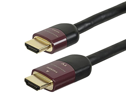 Monoprice Premium 50ft Cabernet Series High Speed HDMIÂ® Cable w/ RedMereÂ® Technology Supports Ethernet, 3D, 4K and Audio Return