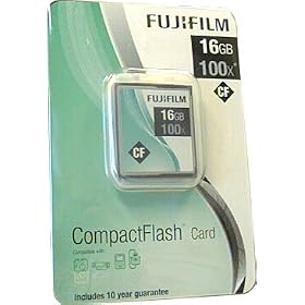 Fujifilm 16GB 100x Speed 15MB/sec Compact Flash Card