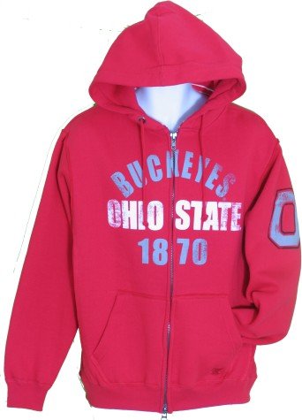 Buy Men`s Ohio State Buckeyes Renegade Full-Zip Fleece Hoodie Sweatshirt