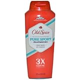 Old Spice High Endurance Body Wash, Pure Sport, 18 fl oz (532 ml), (Pack of 6)