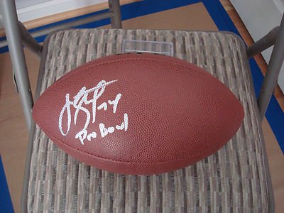 Joe Staley Autographed Football - Size Bowl - PSA DNA Certified - Autographed FootballsB00COXDB7U