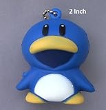 Super Mario Bros Wii Soft Squshy Keychain Penguin