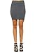 Bandage Bodycon Mini Knit Basic Stretch Short Pencil Skirt(16