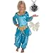 41DmyniUtAL. AA75  Arabian Princess Dress up with Wondercharms Necklace   LARGE (5 7)