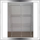 White Wire Cube Storage System