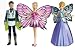 Barbie Mariposa Mini Dolls Gift Pack with Mariposa, the Prince and the Queen Doll Set