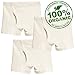 City Threads Little Boys' Boxer Briefs Underwear in 100% Organic Cotton (2T-6)