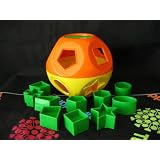 Tupperware Shape O Toy Orange