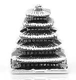 Sterling Silver Toji Temple Pagoda Travel European Style Bead