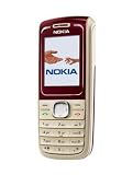 Nokia - Telephone portable 1650 - bibandes - ecran couleur / vibreur / haut parleur / radio FM - rouge