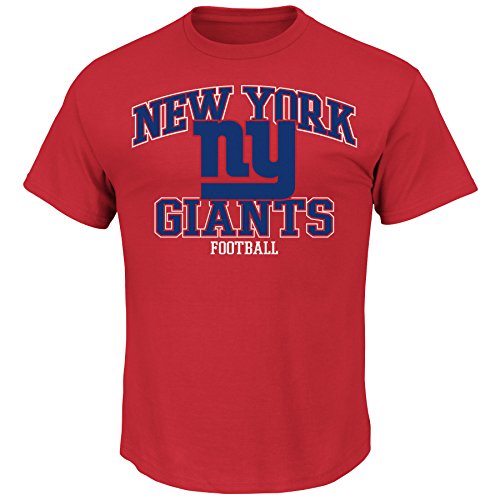 NFL New York Giants Men's Greatness Tee, Red, Large