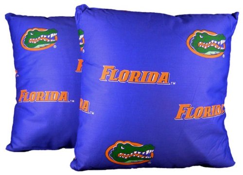 University of Florida Gators Set of 2 Decorative Throw Pillow 16
