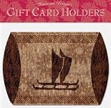 Hawaiian Christmas Gift Card Holder Out Rigger 6 Pack