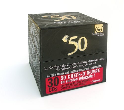 Childrens Toyshop  Third Party New : Harmonia Mundi 50 Years : 50 Milestones of Western Music Boxset (COMPLETE AND UNCUT)