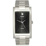 GUESS? Men's 95374G Stainless Steel Diamond Watch