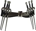 V For Vendetta #6887 Belt with Daggers Costume (One Size)