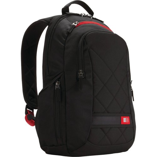 Case Logic DLBP-114 14-Inch PC and 13-Inch Macbook Laptop Backpack (Black)
