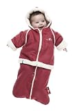 Wallaboo 6-12 Months Winter Fleece Suit (Red)