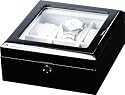 Auer Accessories Niobe 416B Watch Box For 6 Watches Piano polish