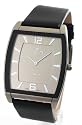 MENS CROTON LEATHER ULTRA THIN TITANIUM WATCH CN307214BSTN
