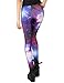 Dawdyfu Fashion Womens Multicolored Fancy Galaxy Leggings Pants