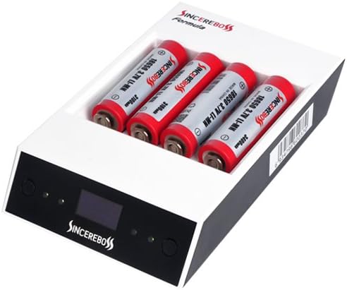 ESYB(Sincereboss) Four Channel Battery Charger for Li-ion and Ni-Mh 14500 14650 16340 16650 18350 18490 18500 18650 26650