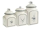 Villeroy & Boch Vieux Luxembourg 3 Piece Canister Set