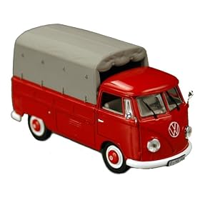 Volkswagen Pritschenwagen T1b Pick Up 1958 Red