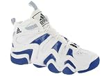 Adidas Crazy 8 White/Blue Leather Basketball Shoes
