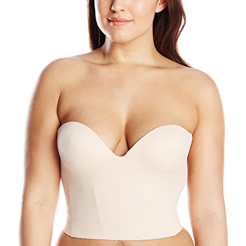 Carnival Women's Invisible Plunge Longline, Nude, 44B