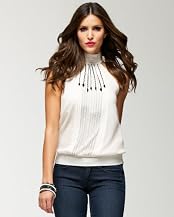 Pintuck Halter Top