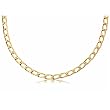 Yellow Gold Square Link Chain