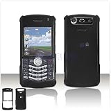 Solid Black Case Cover for Brand RIM BlackBerry 8130 Pearl 