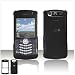 Solid Black Case Cover for Brand RIM BlackBerry 8130 Pearl 