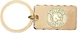 Boston Red Sox Gold Plated Brass Key Chain