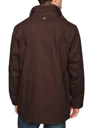 Craghoppers Men's Field GORE-TEX Waterproof Jacket - Dark Bark, Medium
