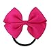 20pcs Grosgrain Ribbon Hair Bows Pony Tail Holder Gift Bows For Baby