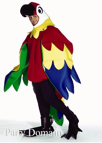 Childrens Toyshop  Toys : Animal Fancy Dress Costumes | Parrot Costume Deluxe
