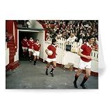 Manchester United - Greeting Card (Pack of 2) - 7x5 inch - Art247 - Standard Size - Pack Of 2