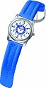 Scout - 280306001 - Montre Enfant - Garçon - Quartz analogique - Bracelet Cuir Bleu - Boitier Acier