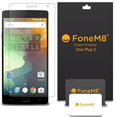 New 2015 Release OnePlus X Smartphone Screen Protector (5 Pack) Includes Microfibre Cleaning Cloth And Application Card